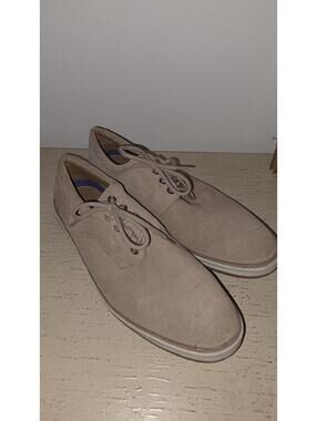 Peter Millar Beige Suede Lace-Up Shoes